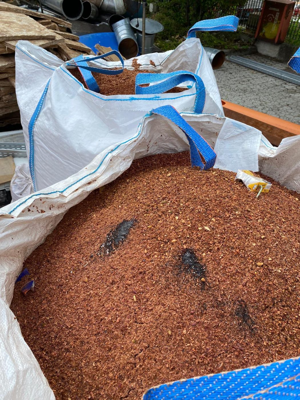 Big bag di scarti organici da recupero — Tuz Cart